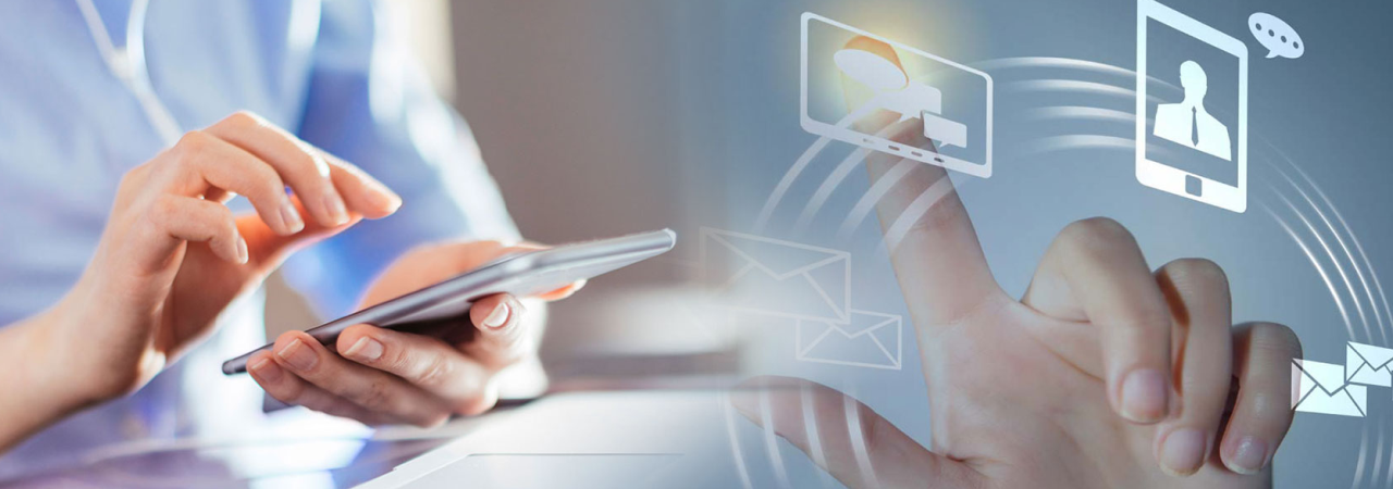 Mobile app Link send